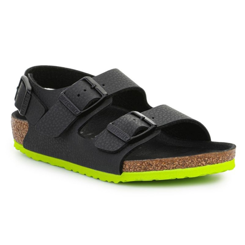 Sandalias Birkenstock Milano Kinder 1022129 Desert Soil Negro Lima Sandalias Birkenstock Milano Kinder 1022129 Desert Soil Negro Lima