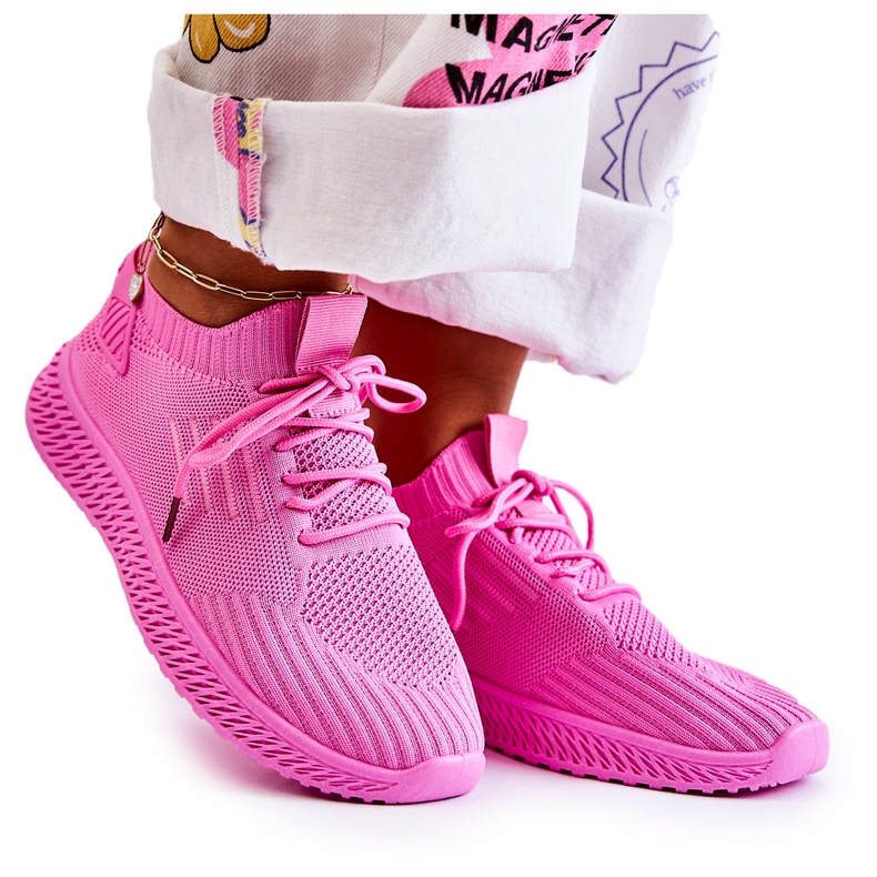 PS1 Deportivas de mujer Sneakers tejido Rosa Storia rosado