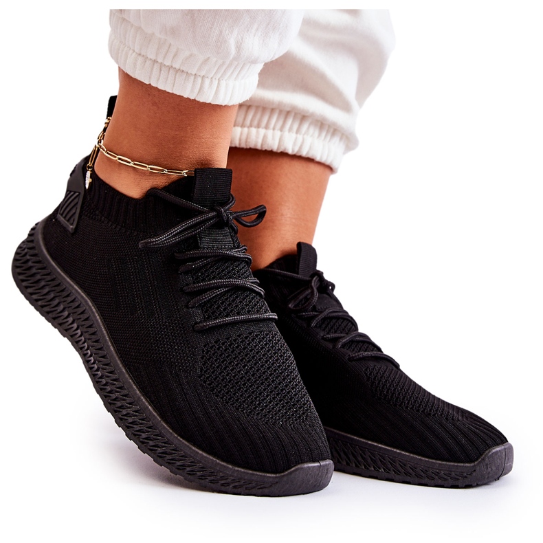 PS1 Zapatillas Deportivas Mujer Material Sneakers Negro Storia