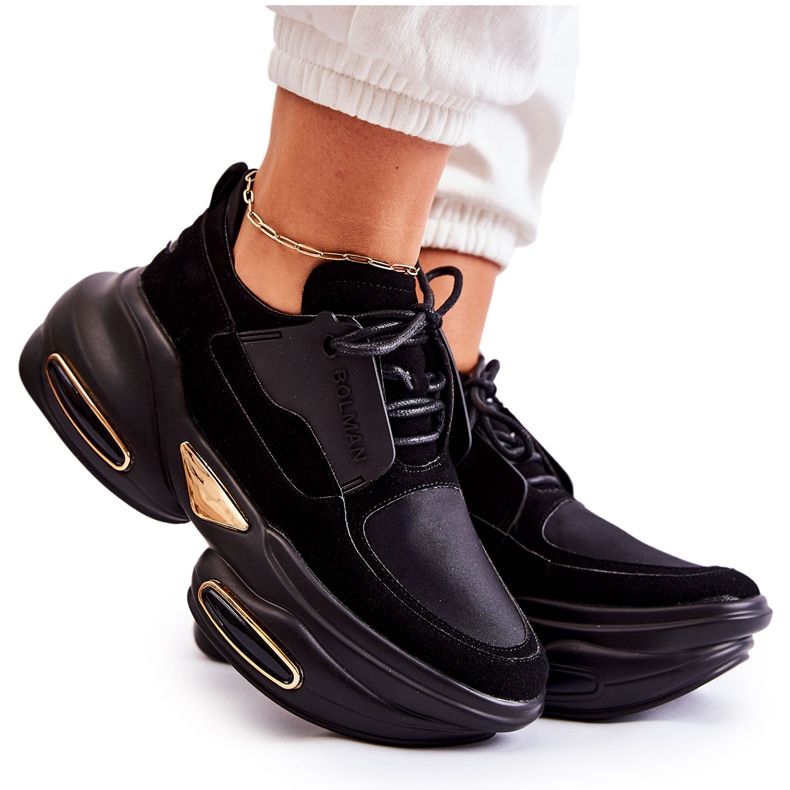 PS1 Zapatillas Deportivas Mujer Zapatos Deportivos Negro New Horizon