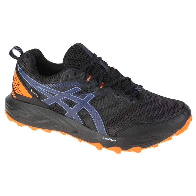 ASICS Gel-Sonoma 6 G-TX M 1011B048-016 negro azul marino naranja ASICS Gel-Sonoma 6 G-TX M 1011B048-016 negro azul marino naranja