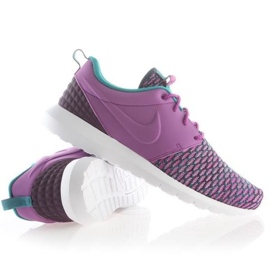 Zapatillas Nike Roshe Nm Flyknit Prm 746825-500 Púrpura