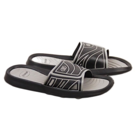 Zapatillas de piscina Atletico M ATC207A negro gris