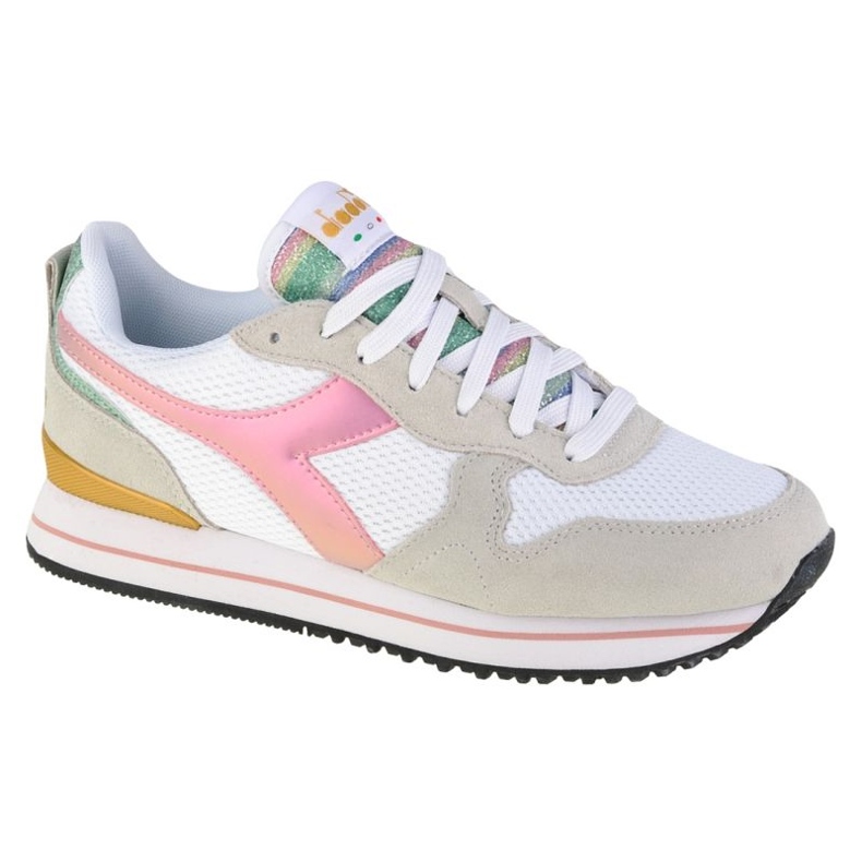 Zapatos Diadora Olympia Platform Wn W 101-178330-01-C3113 blanco gris multicolor