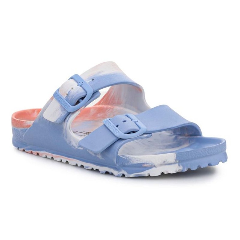 Birkenstock Arizona Eva W 1022447 Coral Melocotón Multi azul Birkenstock Arizona Eva W 1022447 Coral Melocotón Multi azul