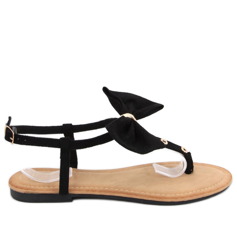 Chanclas con lazo Twist Black negro Chanclas con lazo Twist Black negro