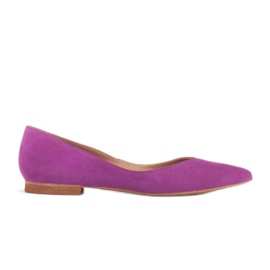 Marco Shoes Bailarinas sutiles rosado