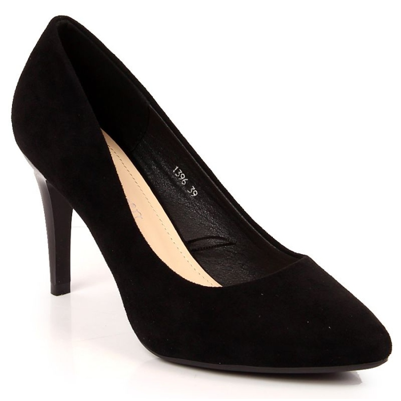 Salón stilettos ante negro W Sergio Leone
