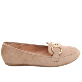 Mocasines mujer Porter Khaki beige