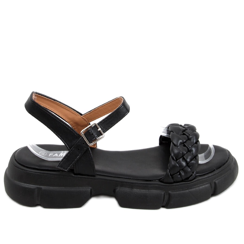 Sandalias con suela alta Shanti Black negro
