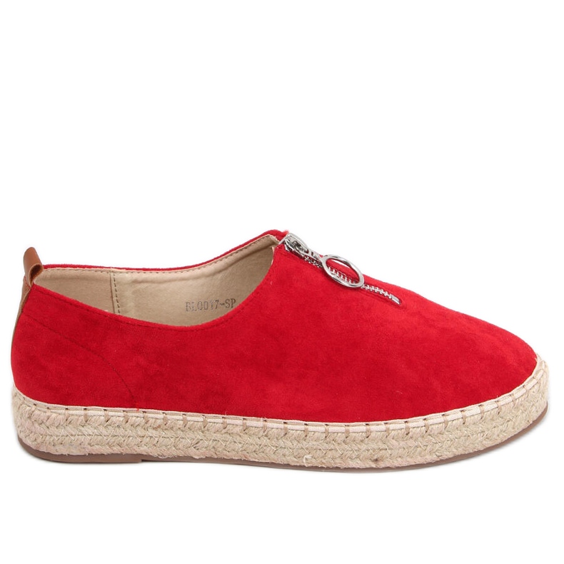 Alpargatas de mujer Flynn Rojo