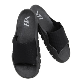 Zapatillas casa mujer Wind Negro