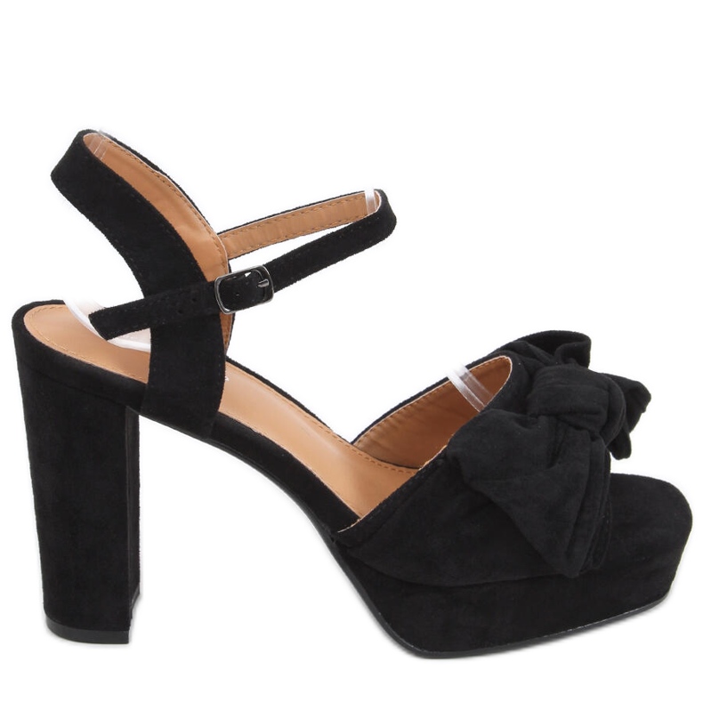 Sandalias en la plataforma Adella Black negro