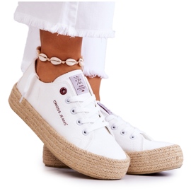 Big Star Deportivas Alpargatas Cross Jeans JJ2R4005C Blanco
