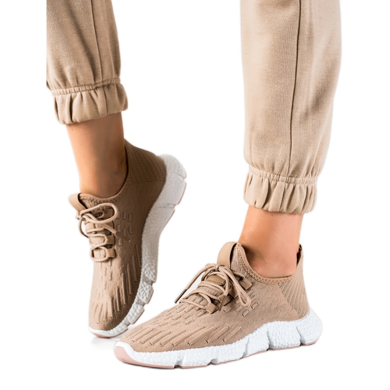 SHELOVET Deportivas Beige