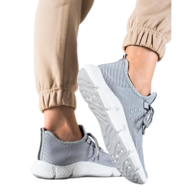 SHELOVET Zapatillas deportivas grises