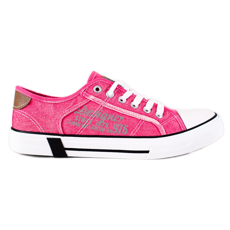 DK zapatillas de deporte de los hombres rojo