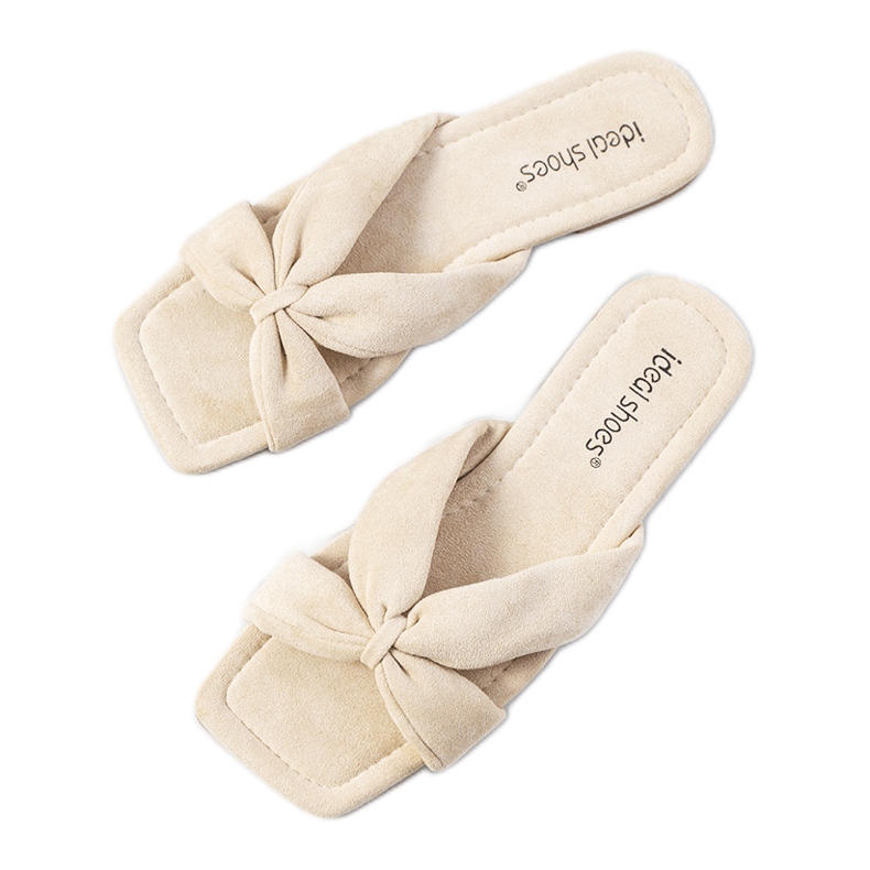 Pantuflas mujer Howse beige