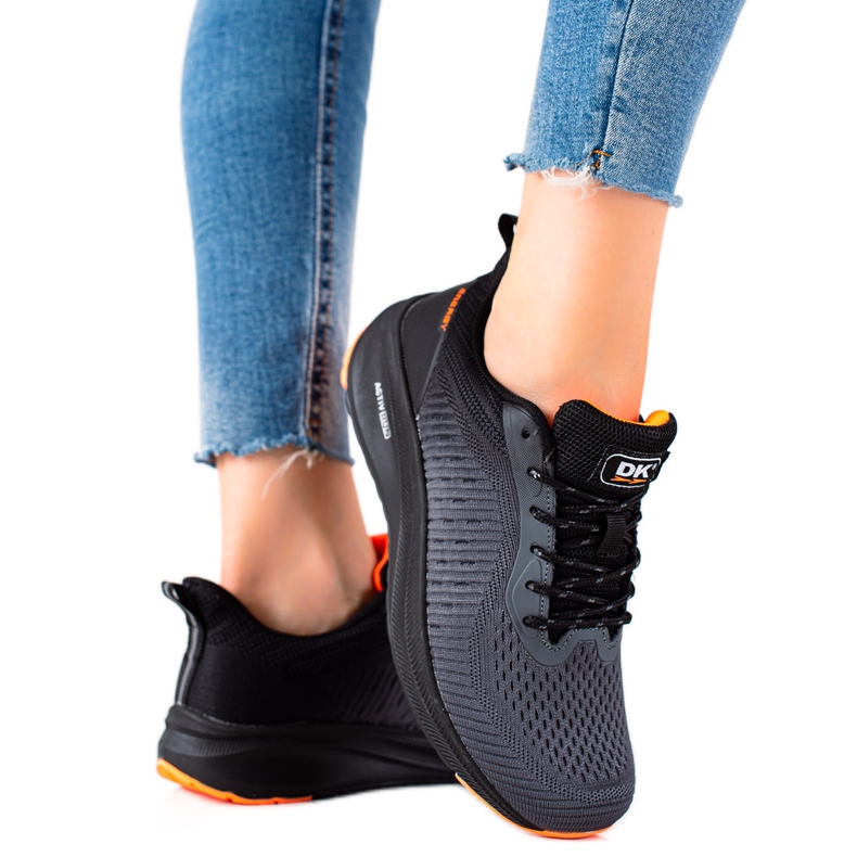 Zapatos deportivos clásicos DK negro gris Zapatos deportivos clásicos DK negro gris