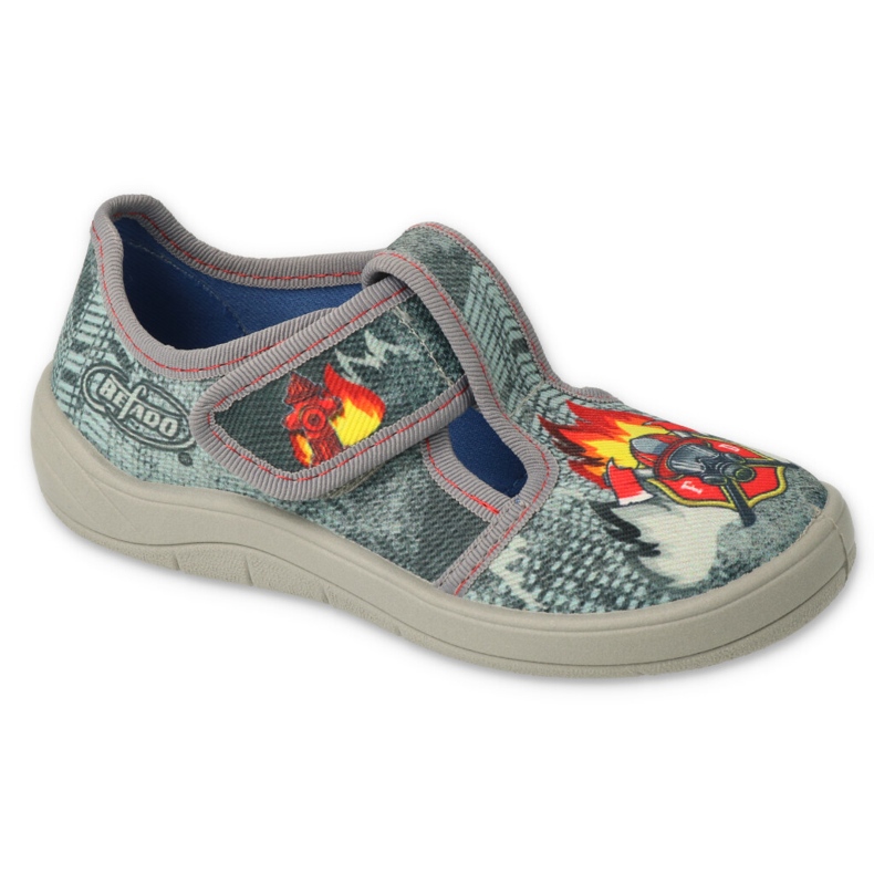 Zapatos befado niño 911X012 rojo gris Zapatos befado niño 911X012 rojo gris