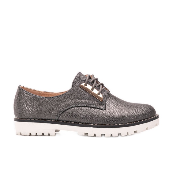 Zapatos negros brillantes para niños Runa