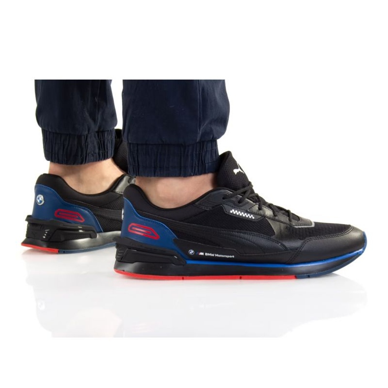 Puma Bmw Mms Low Racer M 307106 01 negro azul