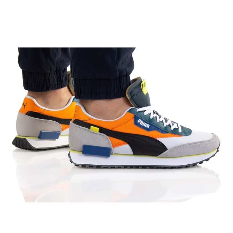 Zapatos Puma Future Rider Play On M 371149 77 negro naranja gris multicolor