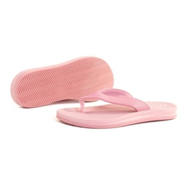 4F W H4L22-KLD007 Pantuflas rosa claro rosado