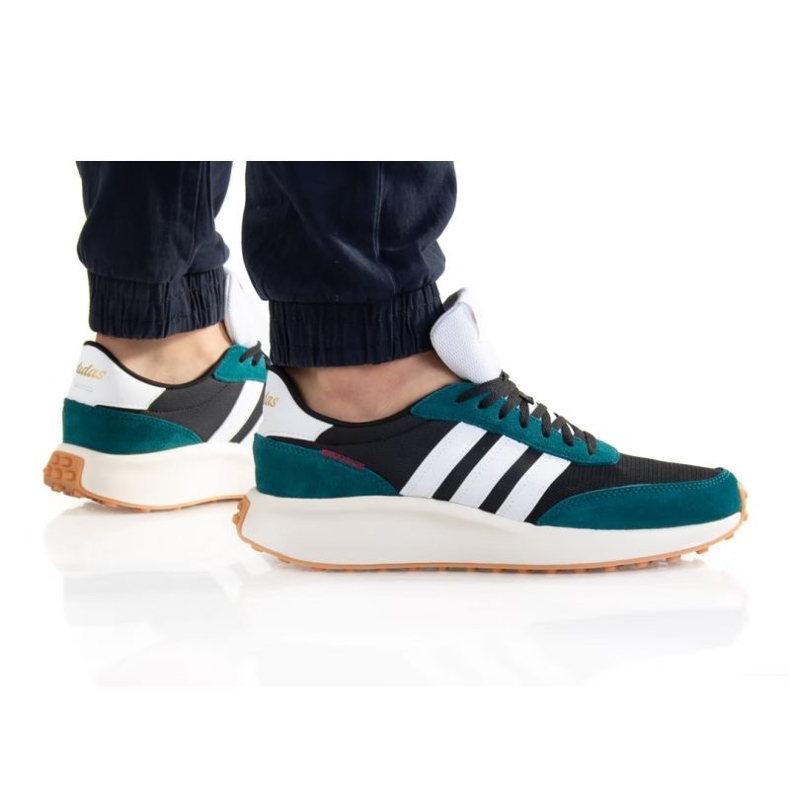 Zapatillas Adidas Run 70S M GY3887 blanco negro verde