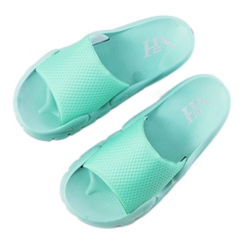 Babuchas Distant verdes para mujer