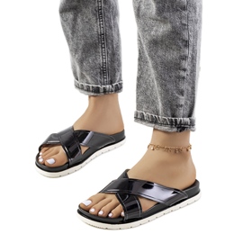 Babuchas negras de mujer Nicolay negro