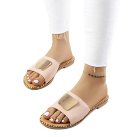 Pantuflas mujer Synan rosa