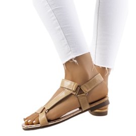 Sandalias de mujer beige de Wardill