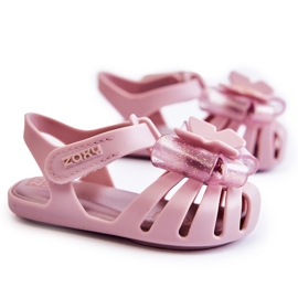 Sandalias Infantiles Con Velcro Fragante ZAXY JJ385034 Morado claro ['púrpura'] violeta