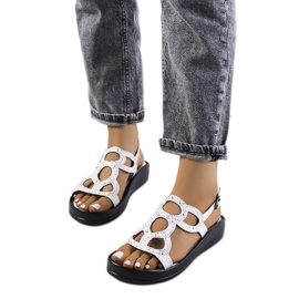 Sandalias Luiten blancas blanco