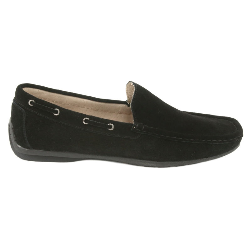 Mocasines hombre ante negro American Club JK01 Mocasines hombre ante negro American Club JK01