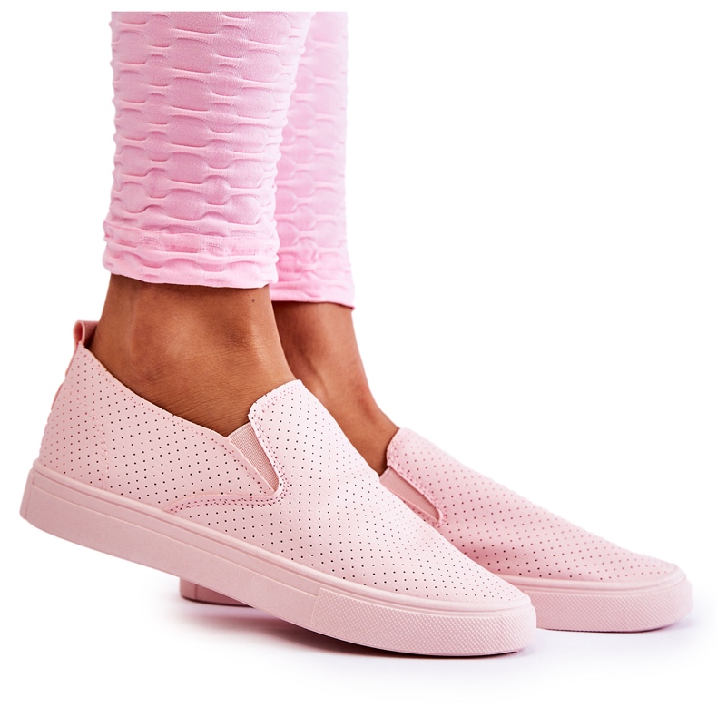 FK2 Zapatos sin cordones Viviana de mujer de color rosa