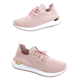 Zapatillas estilo calcetín Lars Pink rosado