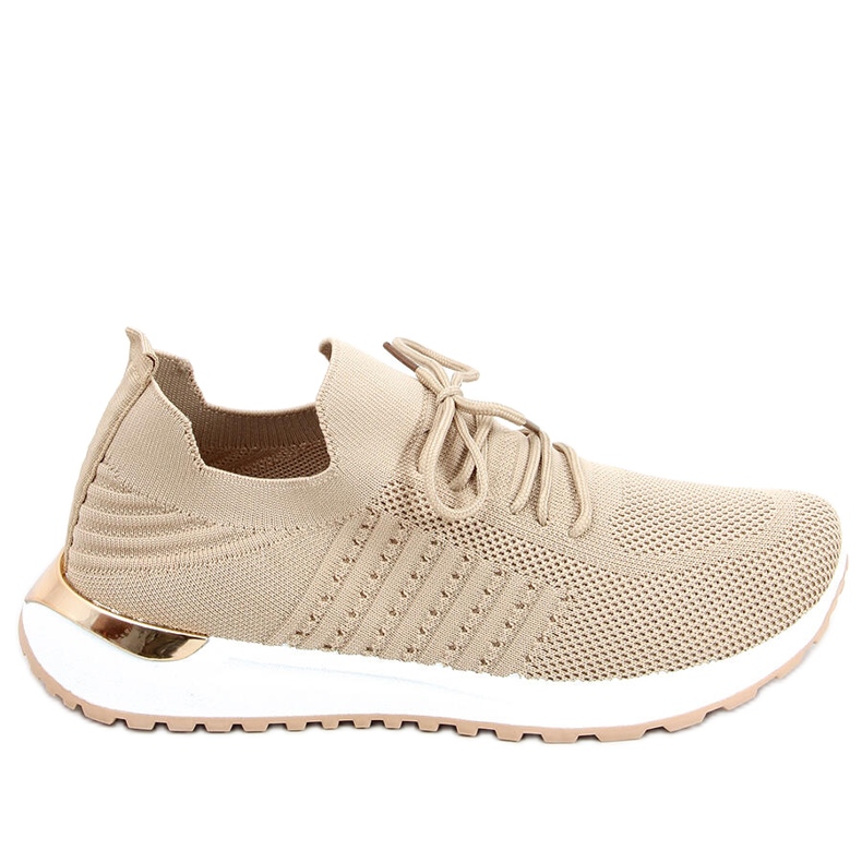 Zapatillas estilo calcetín Lars D.BEIGE