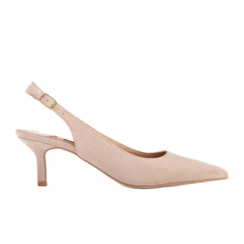 Marco Shoes Zapatos de salón veraniegos en delicada ante beige