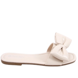 Babuchas Mili Beige con lazo