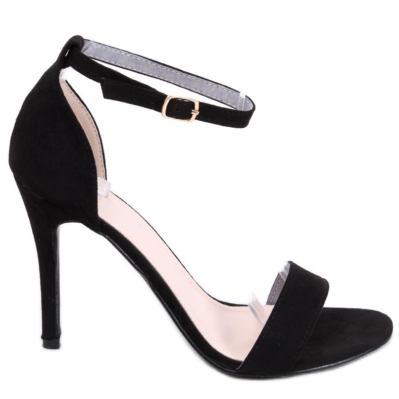 Sandalias negras de tacón alto Sheila negro Sandalias negras de tacón alto Sheila negro