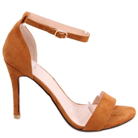 Sandalias de tacón alto Sheila DK.CAMEL marrón