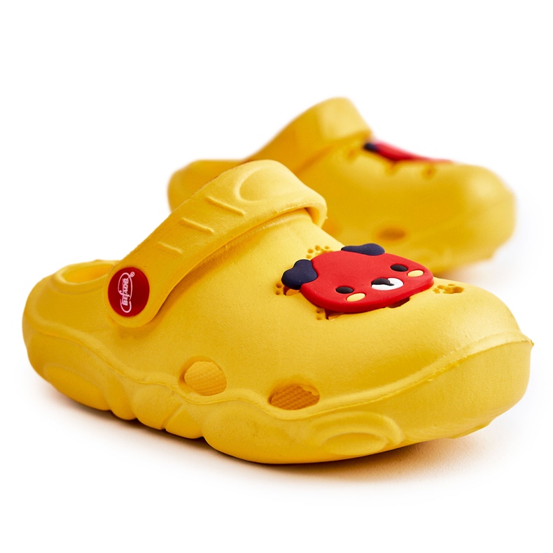 BEFADO S.A. Pantuflas Infantiles Kroks Miś Befado 159X107 Amarillo