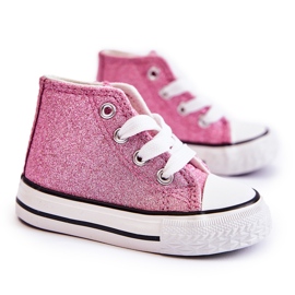 Zapatillas Altas Infantiles Catrina Rosa