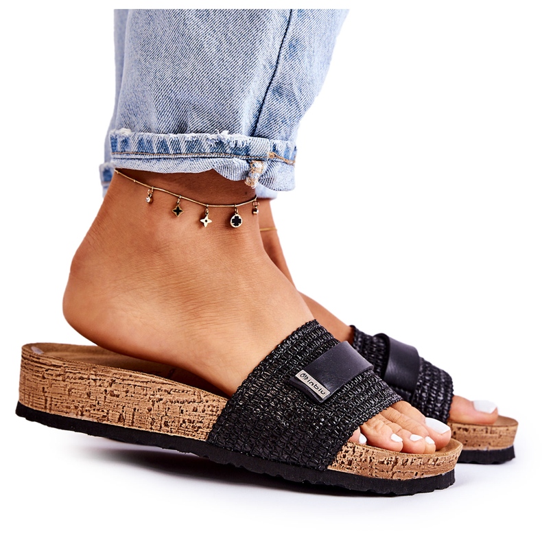 Pantuflas Clásicas Mujer Inblu NM000025 Negro