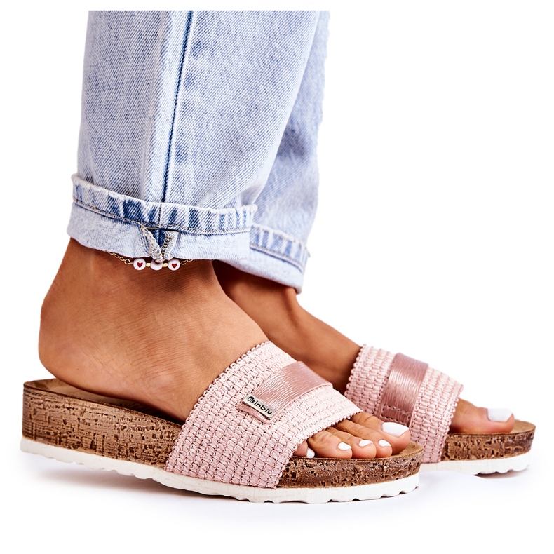 Pantuflas Clásicas Mujer Inblu NM000025 Rosa rosado