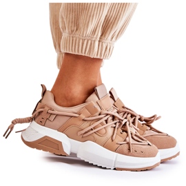 Sneakers Zapatos deportivos para mujer Camel Someday marrón