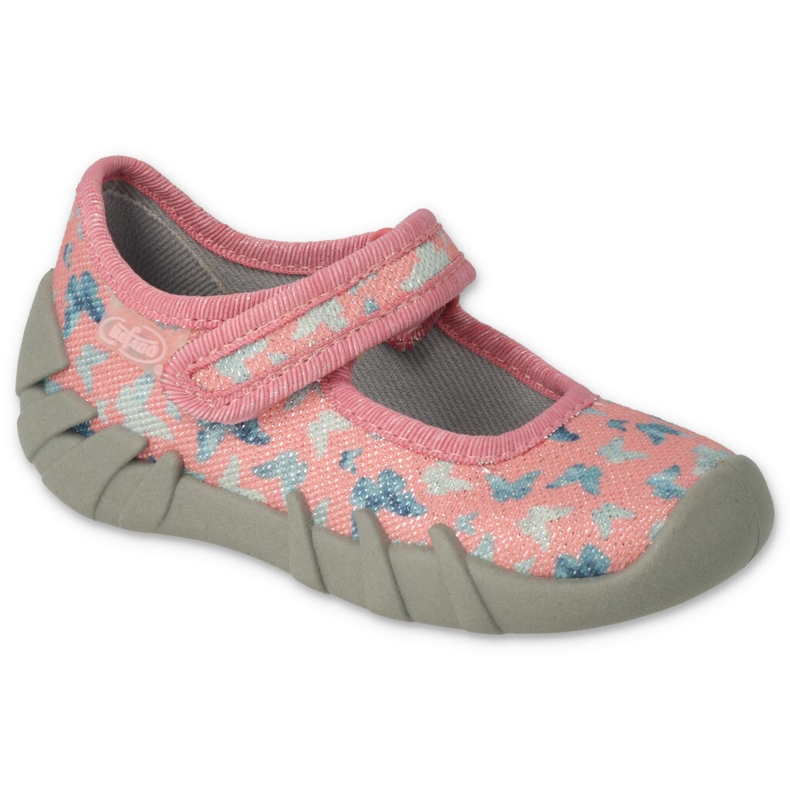 Zapatos befado para niños mm 109P252 azul rosado plata gris