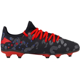 Puma Future Z 4.3 FG / AG Batman Jr 106953 01 botas de fútbol negro negro